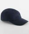 BB254R B254R Beechfield Recycled Fleece 5 Panel Cap French Navy colour image